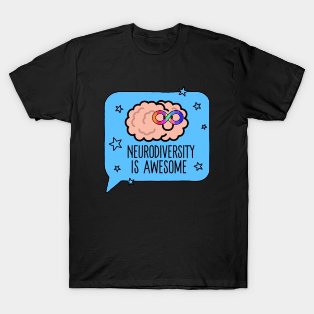 Embrace Neurodiversity T-Shirt by Unique Treats Designs